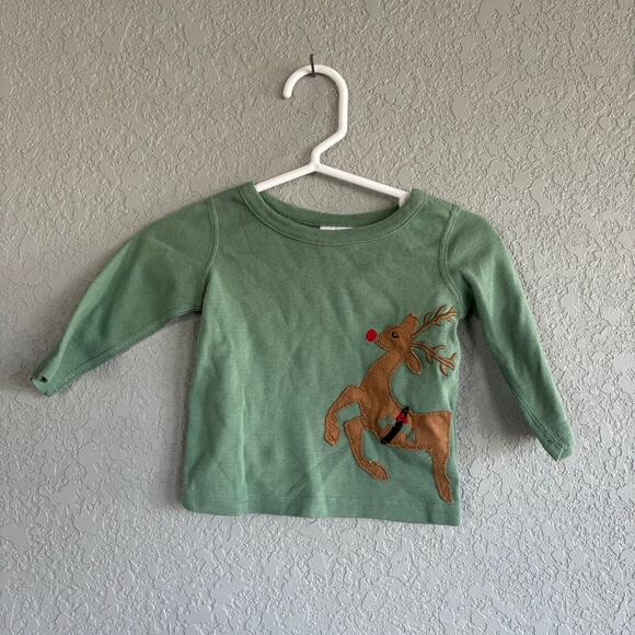 Hanna Andersson 0-3 months Christmas shirt - Picture 1 of 5